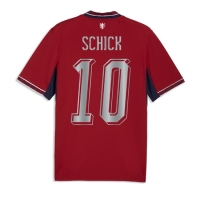 Camiseta República Checa Patrik Schick #10 Primera Equipación Replica Mundial 2026 mangas cortas